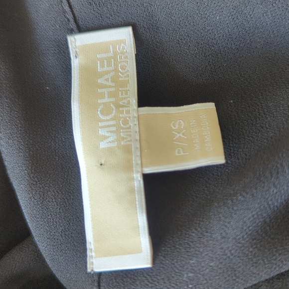 MICHAEL Michael Kors Women's Kate Belted Button-Down Midi Dress - Picture 7 of 9